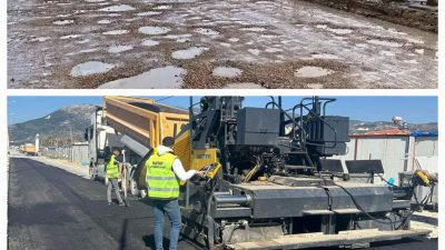 İlimizin Samandağ ilçesinde Deniz ile Çevlik sahilini birbirine bağlayan yol