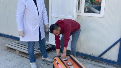 Defne ilçesi Gümüşgöze ve civarında önceki gün yaşanan gün boyu