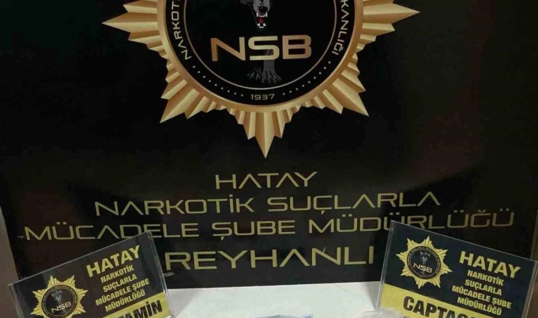 Hatay’ın Reyhanlı ilçesinde uyuşturucu