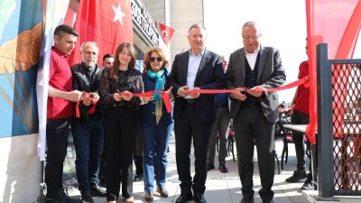 Hatay Büyükşehir Belediyesi’ne ait Kisecik EXPO’daki Gastropoint’in deprem zararı tadilatla