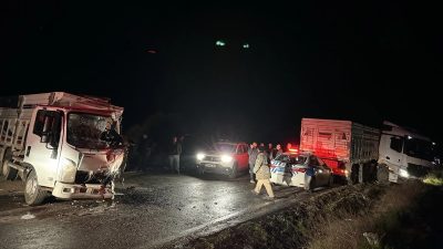 Kilis-Hatay kara yolunun 5. kilometresinde meydana gelen kazada, İ.H.S. yönetimindeki