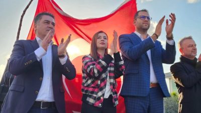 Hatay CHP Milletvekili Servet Mullaoğlu, Samandağ adayı S. Bedir Abacı’nın