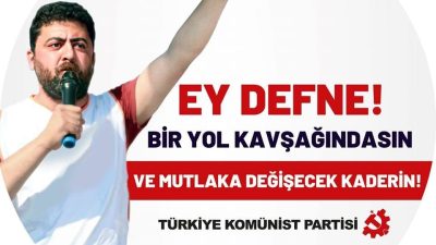 Yerel seçimlere kısa bir süre kala Defne İlçesi TKP belediye