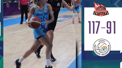 ING Kadınlar Basketbol Süper Ligi’nin 28. haftasında Antalya Büyükşehir Belediyespor