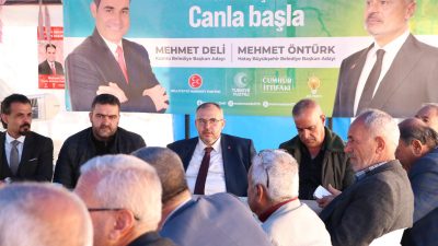 Saadet Partisi Hatay Milletvekili ve Büyükşehir Belediye Başkan Adayı Doç.