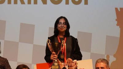 2024 Arzum Türkiye kadınlar Satranç şampiyonasında Antakya Satranç Kulübü sporcusu