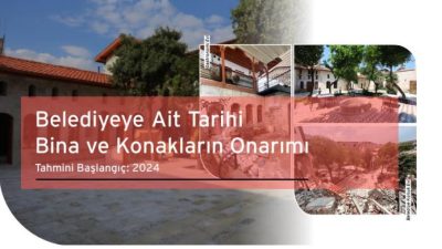Hatay Büyükşehir Belediyesi, şehrin tarihi ve kültürel mirasının korunması ve