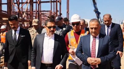 Hatay Valisi Mustafa Masatlı, Altınözü ilçesinde yapımı devam eden Altınözü