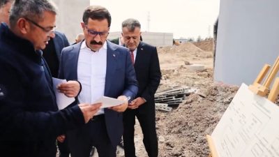 Hatay Valisi Mustafa Masatlı Reyhanlı İlçesinde yapımı tamamlanan İçme Suyu