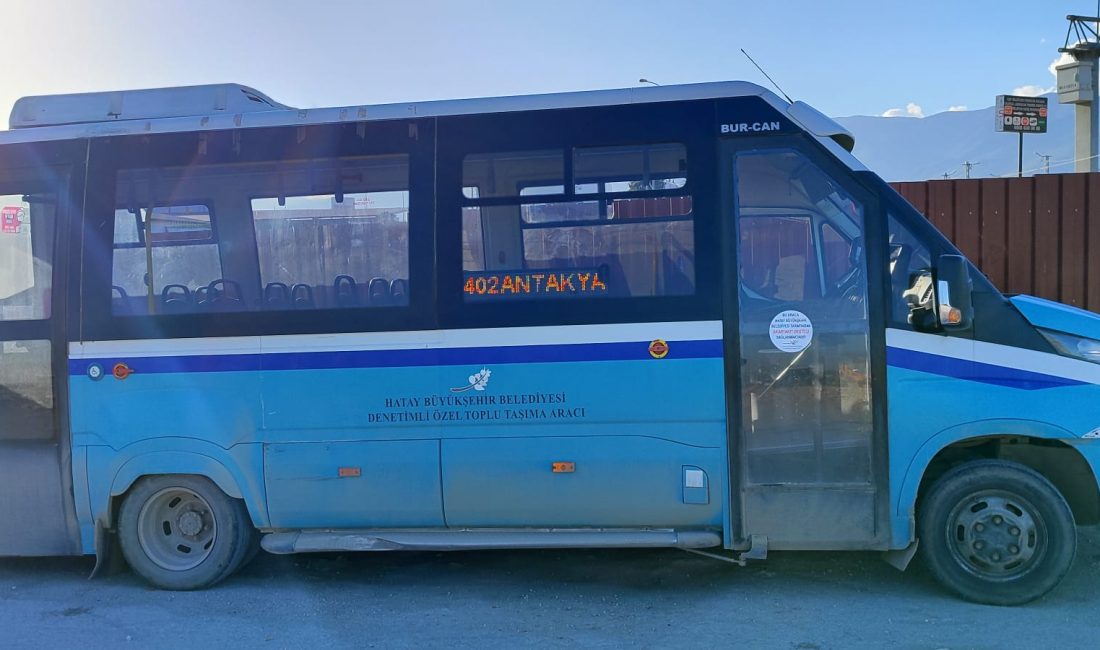 Hatay’da nüfusun deprem sonrası iki katına çıktığı Aknehir Mahallesinde ulaşım