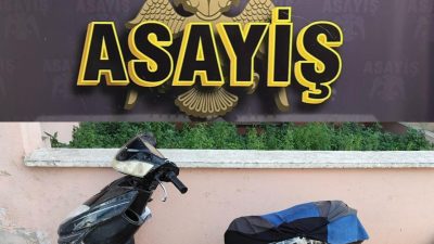 Hatay Emniyet Müdürlüğü ekipleri, İskenderun Meydan Mahallesinde yaşanan Elektrikli Motosiklet