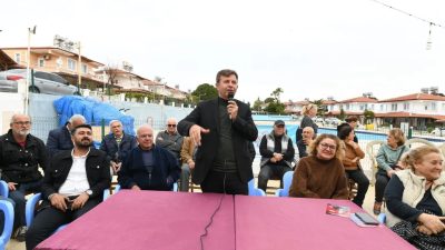 Hatay CHP Antakya ilçe Belediye Başkan Adayı Hüseyin Aksoy seçim