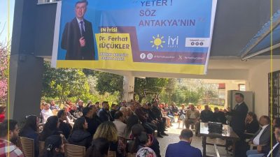 İYİ Parti Antakya Belediye Başkan adayı Dr. Ferhat Küçükler, genellikle
