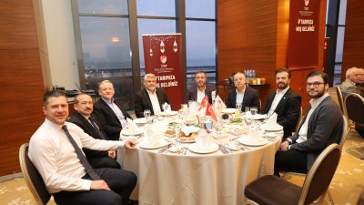 Türkiye Futbol Federasyonu’nun düzenlediği iftar yemeğine, Hatayspor adına 2. Başkan
