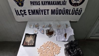 Hatay Emniyet Müdürlüğü ekipleri, uyuşturucu imal ve ticaretine yönelik gerçekleştirdikleri