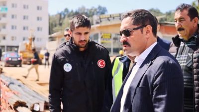 Hatay Valisi Mustafa Masatlı, Kırıkhan ilçesinde devam eden inşaat projelerini