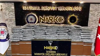 
İçişleri Bakanı Ali Yerlikaya, "Narkoçelik- 9" operasyonlarında, 1 ton 43
