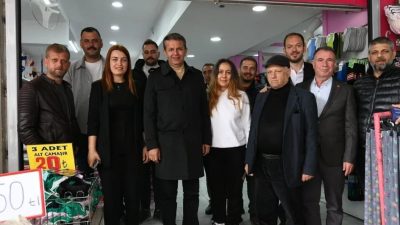 CHP’nin Antakya Belediye Başkan adayı Hüseyin Aksoy, Antakya’nın kalkınmasının esnafla