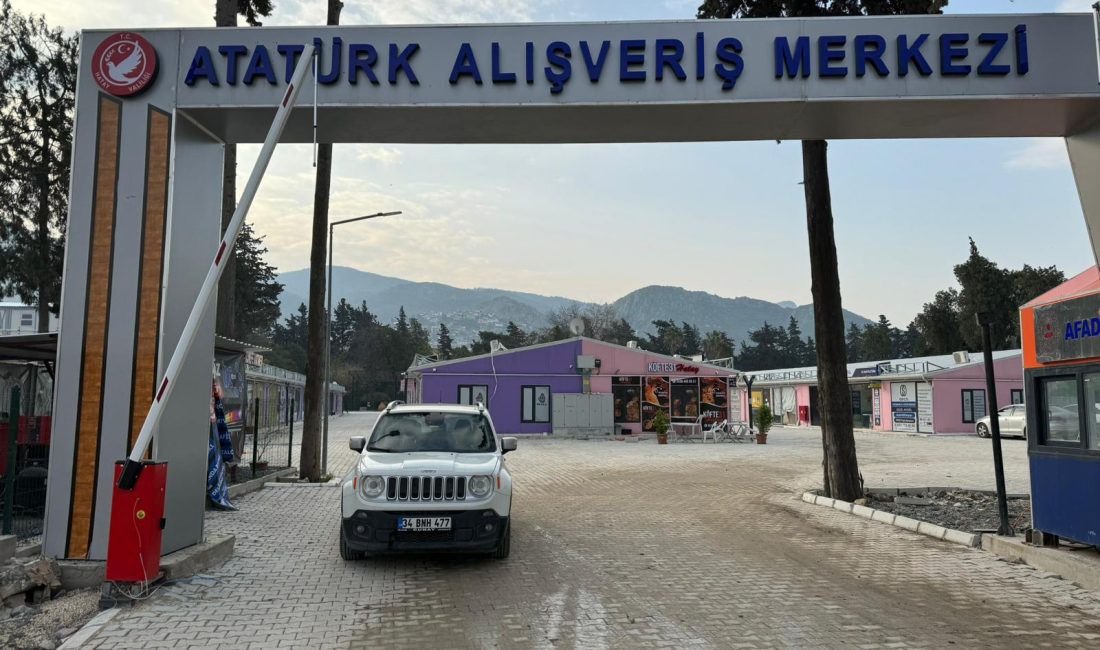 Armutlu prefabrik çarşı olarak da anılan Armutlu Mahallesi’nde AFAD ve