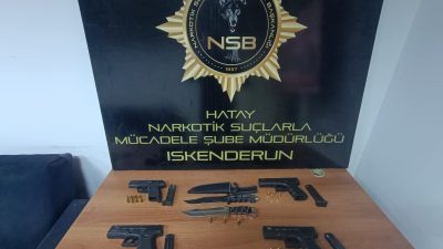 Hatay Emniyet Müdürlüğü ekipleri, 27 Mart 2024 tarihinde İskenderun’da gerçekleştirdikleri