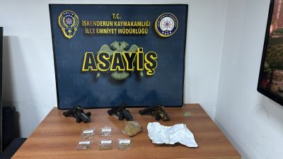 Hatay Emniyet Müdürlüğü ekipleri, İskenderun genelinde gerçekleştirdikleri operasyonla önemli bir