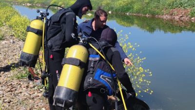 Hatay’ın Kırıkhan ilçesinde 16 yaşındaki yabancı uyruklu çocuk, serinlemek amacıyla