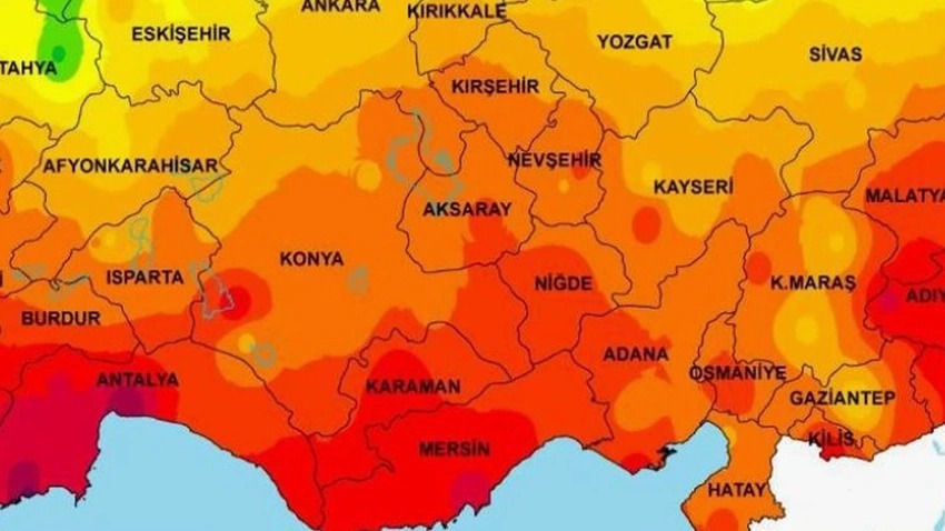 Türkiye'de bir süreden beri etkili olan sıcak hava dalgası ve