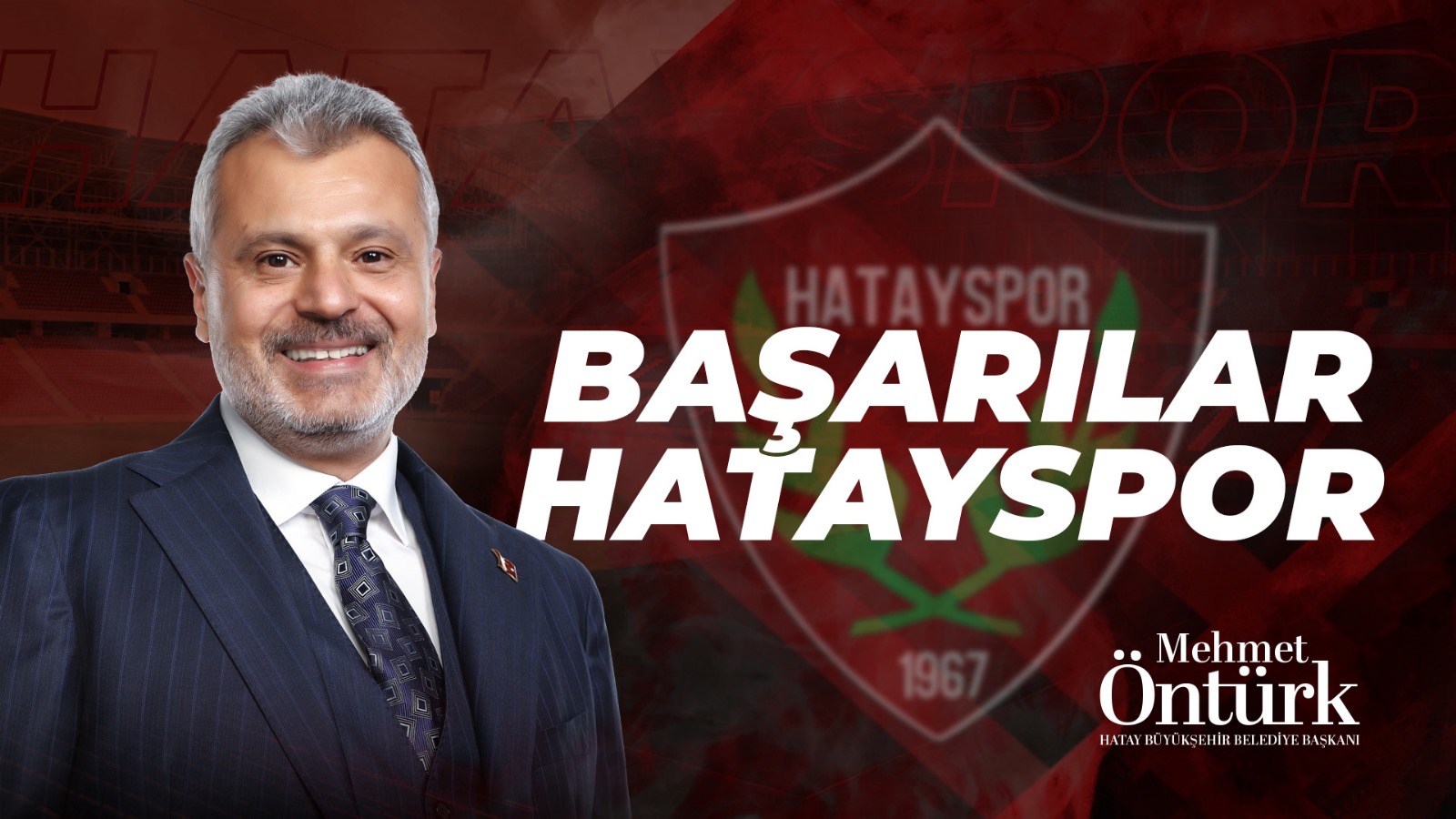 Hatayspor’da ipler Öntürk’ün elinde