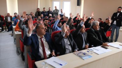 Defne Belediye Başkanı Halil İbrahim Özgün ilk Belediye meclis toplantısına