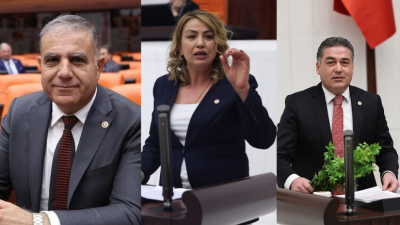 CHP’li Hatay Milletvekilleri Mehmet Güzelmansur, Servet Mullaoğlu ve Nermin Yıldırım