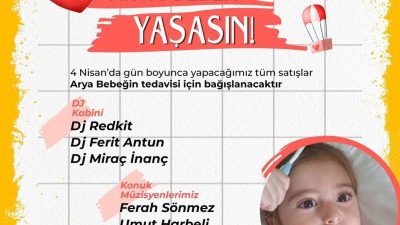 4 Nisan Perşembe, No11 adlı mekanda Arya isimli bebeğin tedavisi