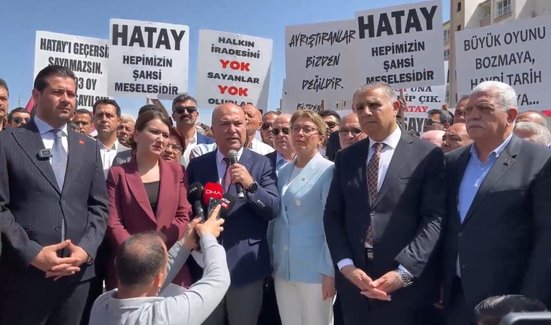 CHP “Hatay’da seçim bitmedi” dedi