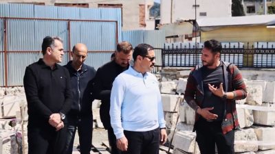 Hatay Valisi Mustafa Masatlı, Tarihi Hatay Valilik Binası ve Tarihi