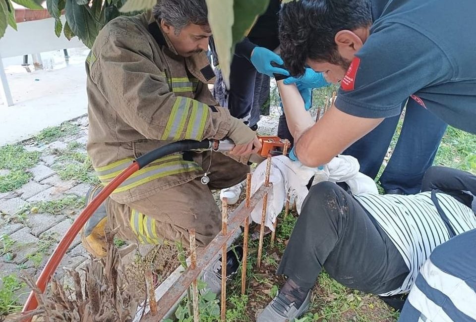 Hatay’ın İskenderun ilçesine bağlı Numune Mahallesi’nde meydana gelen bir kaza