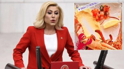 Monaco’da yediği ıstakoz fotoğrafını sosyal medya hesabından paylaşmasıyla gündeme oturan