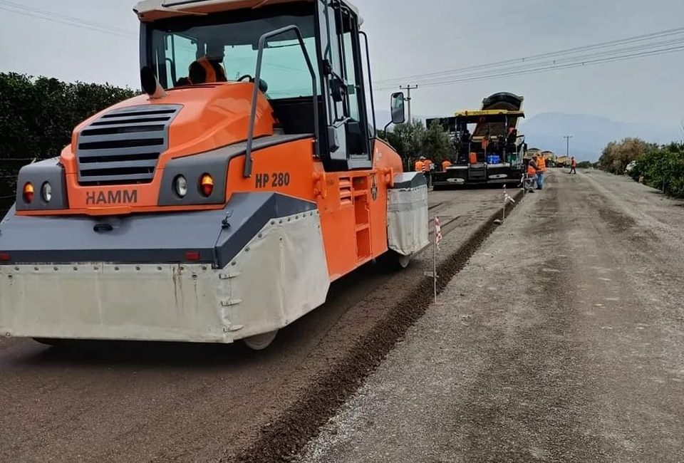 Dörtyol ilçesinde gerçekleştirilen karayolu