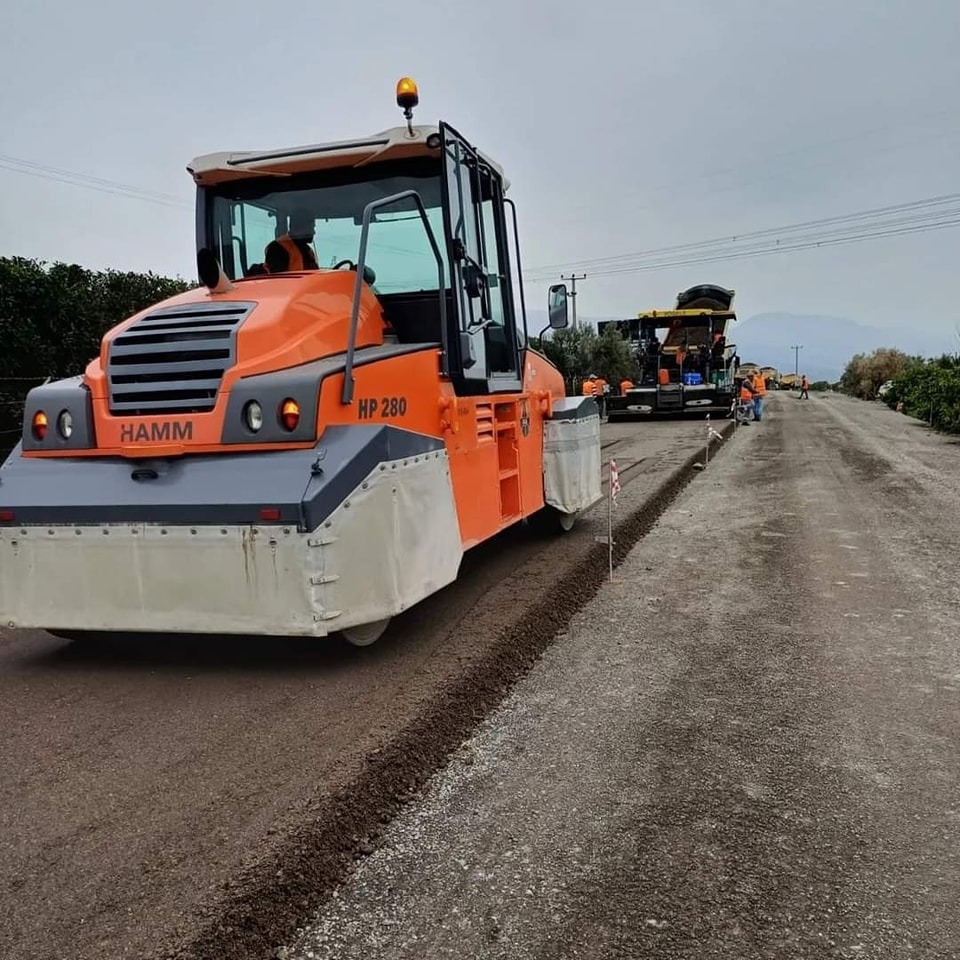 Dörtyol’da yol çalışmaları devam ediyor