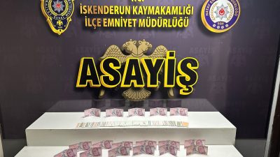 Hatay Emniyet Müdürlüğü ekipleri, kumar oynanması için yer ve imkan