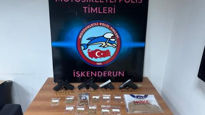 Hatay Emniyet Müdürlüğü ekipleri, İskenderun genelinde gerçekleştirdikleri başarılı operasyonla şehrin