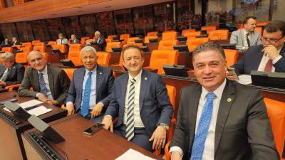 CHP Hatay Milletvekili Servet Mullaoğlu TBMM’deki çalışmalarından bir foto paylaşarak