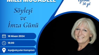 Yazar ve Gazeteci Banu Avar, Hatay’a geliyor. Özel Doğuş Okulları’nın