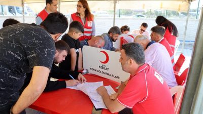 Türk Kızılay Hatay Şubesi ve Antakya Belediyesi işbirliği ile 17-19