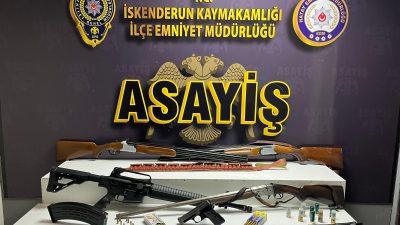 Hatay Emniyet Müdürlüğü ekiplerinin yürüttüğü titiz çalışmaların meyvesi olarak, İskenderun