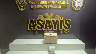 Hatay Emniyet Müdürlüğü ekipleri, 16 Nisan 2024 tarihinde İskenderun Yenişehir