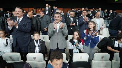 Milli Eğitim Bakanı Yusuf Tekin, hafta sonunda İstanbul’da oynanan Beşiktaş-Ankaragücü
