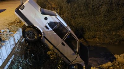 Antakya’nın Antakya-İskenderun yolu Dericiler Sitesi mevkiinde bugün meydana gelen trafik