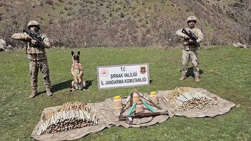 82 mağara, sığınak ve barınma alanı imha edildi