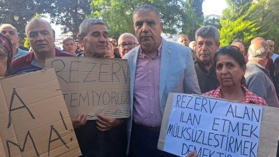 Defne’de mülk sahipleri Rezerv alanı ilanı ve ileriye yönelik yapılacak