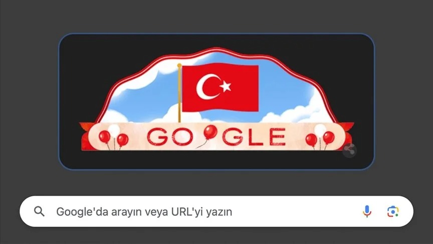 Google, 23 Nisan Ulusal Egemenlik ve Çocuk Bayramı’na özel içinde