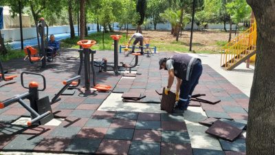 Hatay Büyükşehir Belediyesi, şehre yeşil alanlar kazandırma ve mevcut parkları